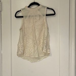 American eagle off white tank